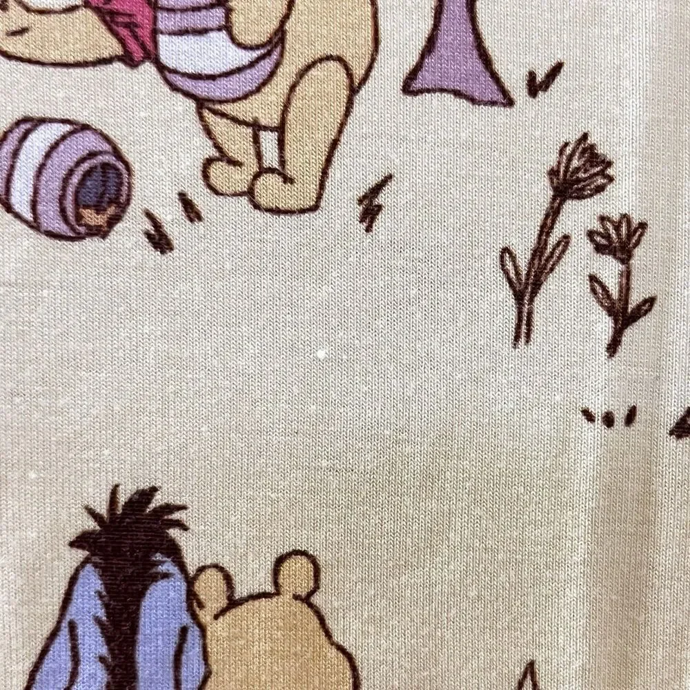 Disney x Little Sleepies Winnie the Pooh PAJAMA TOP ONLY Bamboo Kids Size 9-10